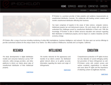 Tablet Screenshot of ip-echelon.com
